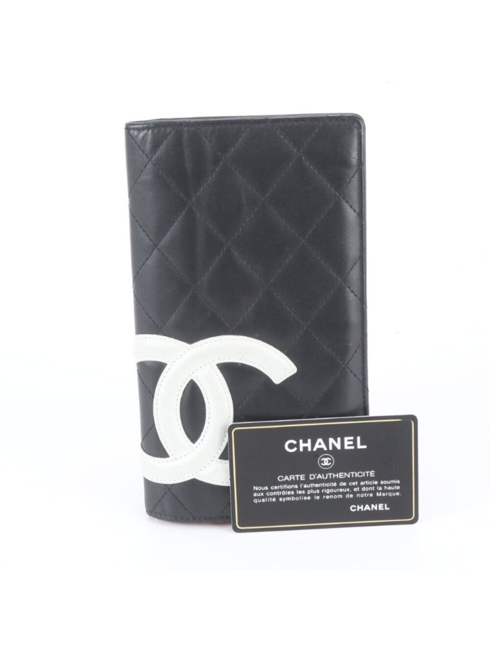 Chanel Yokohama Card Boutique Cambon Line Leather Wallet